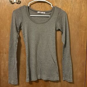 Sucre Soir metallic striped long sleeve